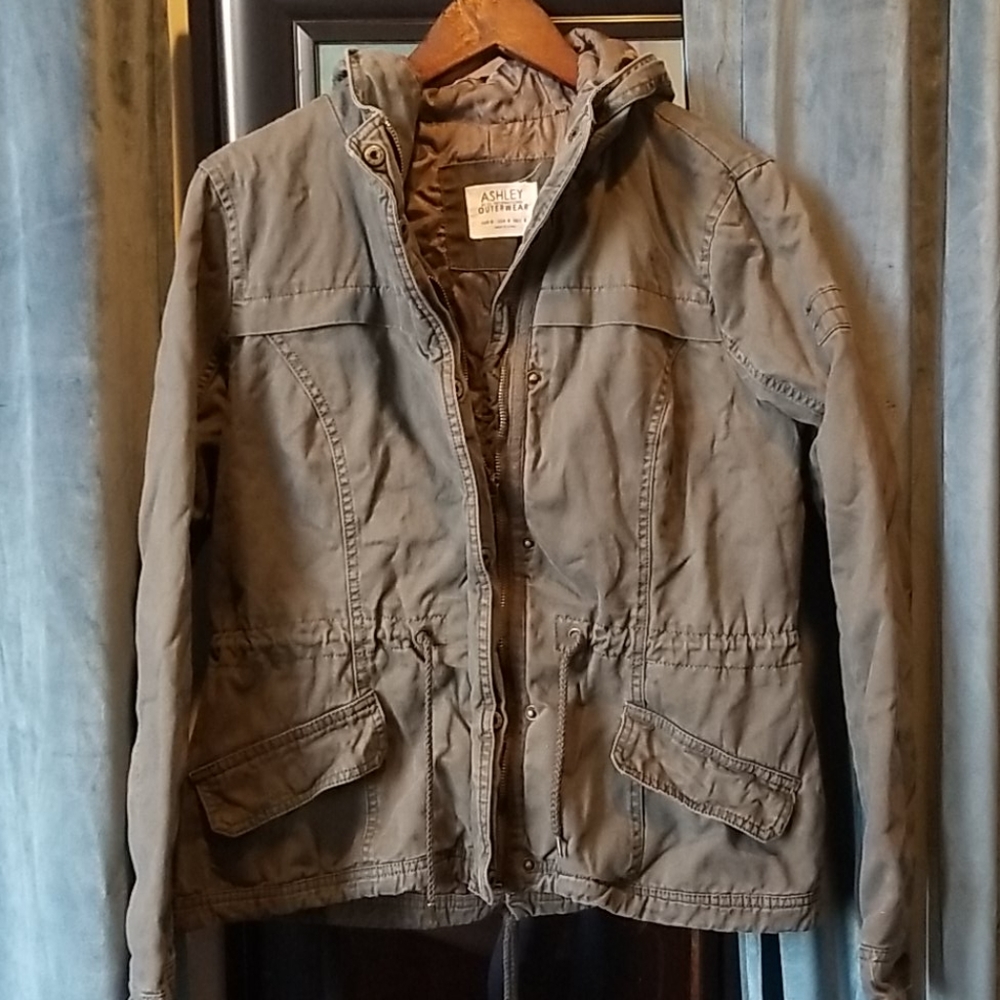 Green Utility Jacket, Sz M